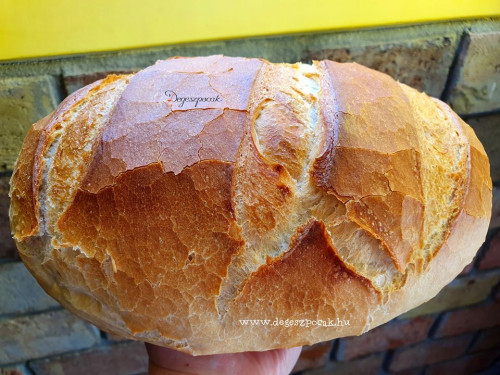 Gyors házi fehér kenyér gyökér kenyér